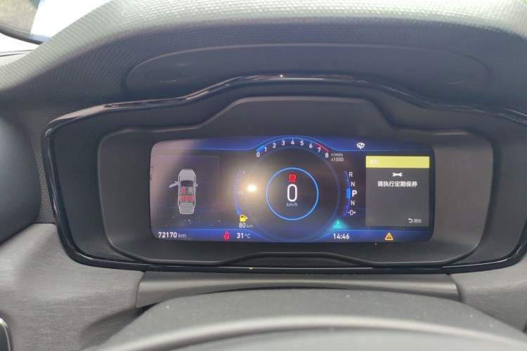 Used Lynk & Co 02 2019 1.5T DCT Two-Wheel Drive Pro Edition China VI Standard Instrument Cluster