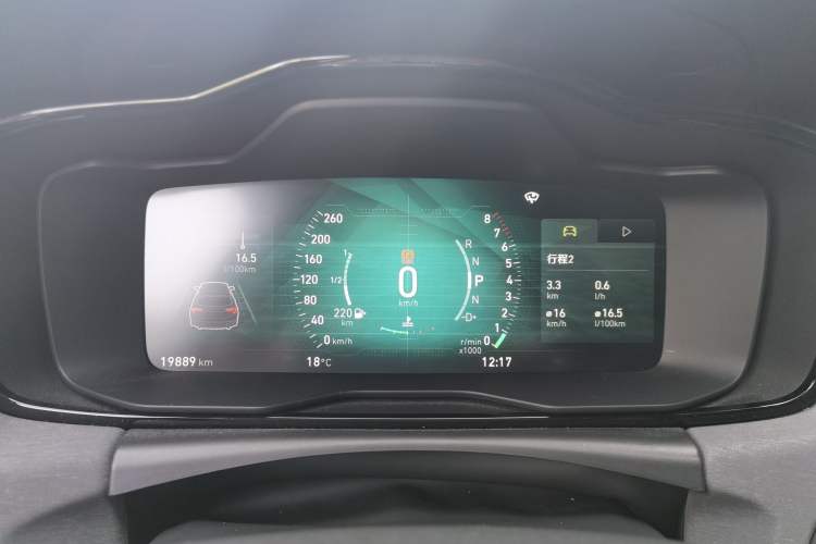 Used Lynk & Co 02 2019 1.5T DCT Two-Wheel Drive Pro Edition China VI Standard Instrument Cluster