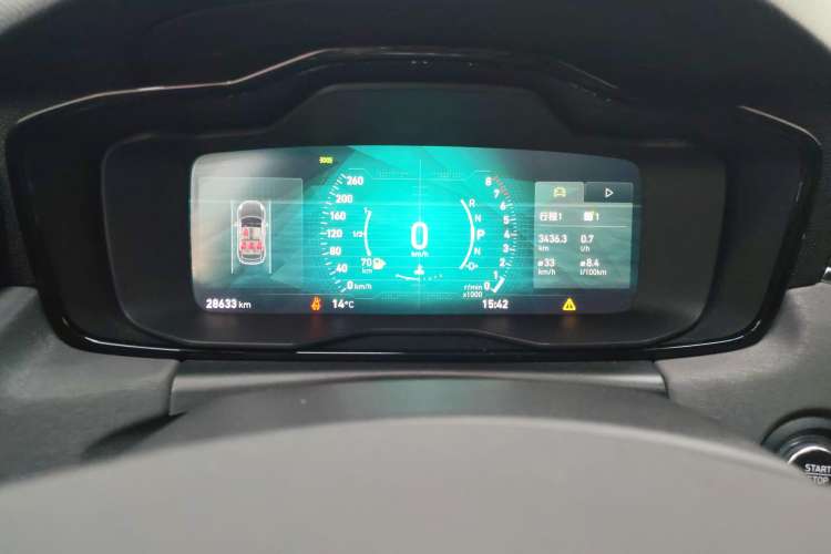 Used Lynk & Co 02 2019 1.5T DCT Two-Wheel Drive Pro Edition China VI Standard Instrument Cluster
