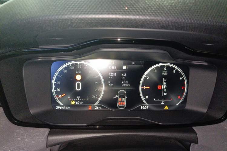 Used Lynk & Co 02 2019 High-Energy Edition 2.0T Automatic Two-Wheel Drive Pro Version China VI Standard Instrument Cluster