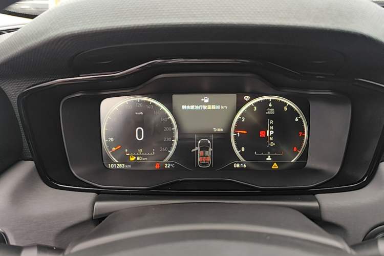 Used Lynk & Co 02 2019 1.5T DCT Two-Wheel Drive Pro Edition China VI Standard Instrument Cluster