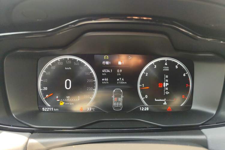 Used Lynk & Co 02 2019 High-Energy Edition 2.0T Automatic Two-Wheel Drive Pro Version China VI Standard Instrument Cluster