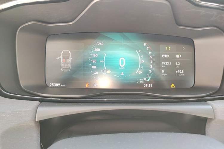 Used Lynk & Co 02 2019 1.5T DCT Two-Wheel Drive Pro Edition China VI Standard Instrument Cluster