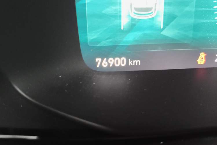 Used Lynk & Co 02 2019 1.5T DCT Two-Wheel Drive Pro Edition China VI Standard Odometer Close Up