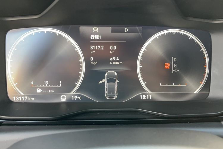 Used Lynk & Co 02 2019 1.5T DCT Two-Wheel Drive Pro Edition China VI Standard Odometer Close Up