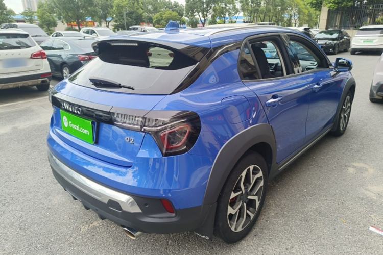 Used Lynk & Co 02 2019 1.5T DCT Two-Wheel Drive Sporty Version China VI Standard Rear Right 45 Deg
