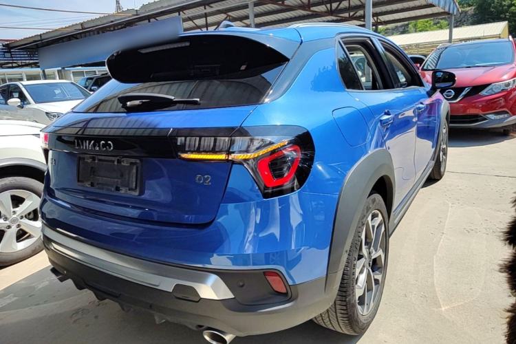Used Lynk & Co 02 2019 1.5T DCT Two-Wheel Drive Pro Edition China VI Standard Rear Right 45 Deg