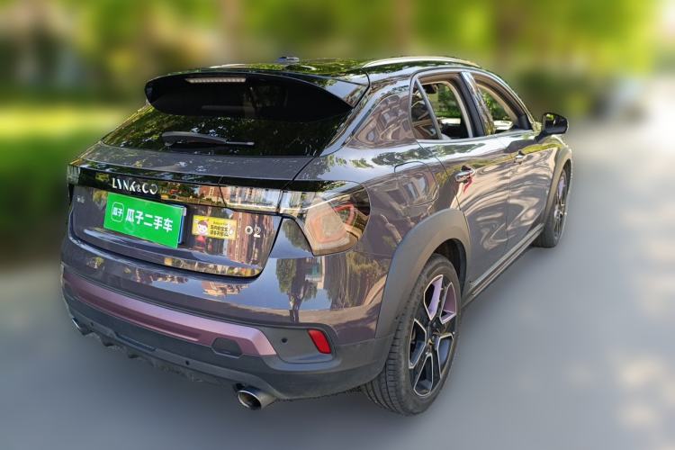 Used Lynk & Co 02 2019 High-Energy Edition 2.0T Automatic Two-Wheel Drive Shine Pro Edition China VI Standard Rear Right 45 Deg