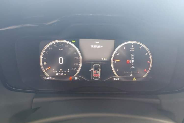 Used Lynk & Co 02 2019 1.5T DCT Two-Wheel Drive Pro Edition China VI Standard Instrument Cluster