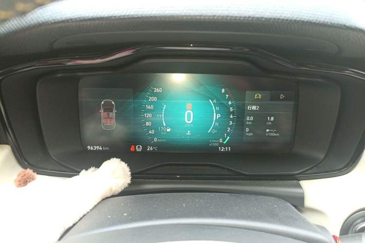 Used Lynk & Co 02 2019 1.5T DCT Two-Wheel Drive Shine Pro Edition China VI Standard Instrument Cluster