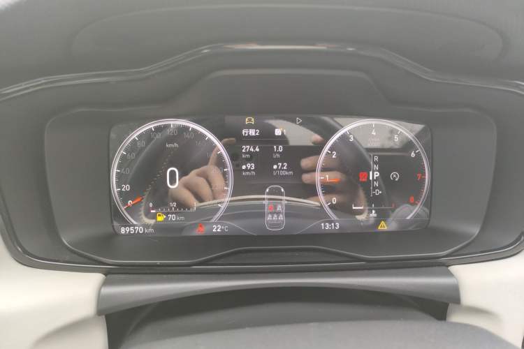 Used Lynk & Co 02 2019 High-Energy Edition 2.0T Automatic Two-Wheel Drive Zhaoban Model China VI Standard Instrument Cluster