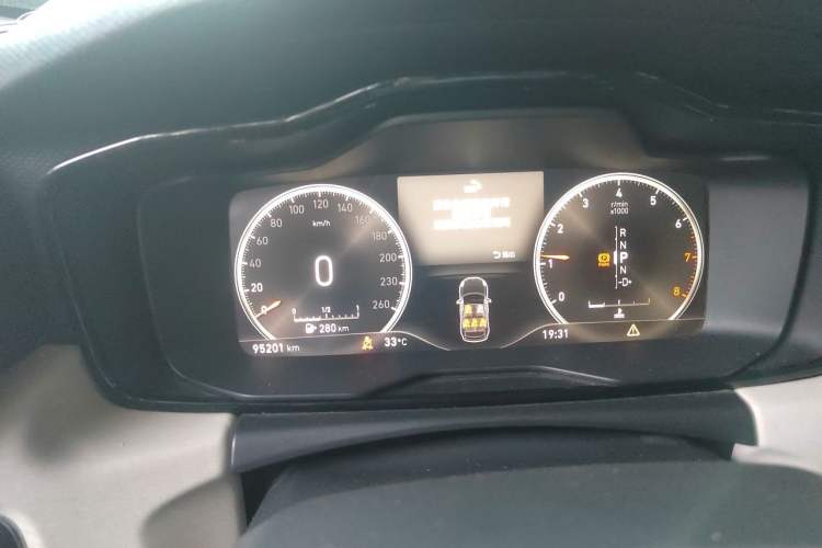 Used Lynk & Co 02 2019 1.5T DCT Two-Wheel Drive Zhaoban Version China VI Standard Instrument Cluster