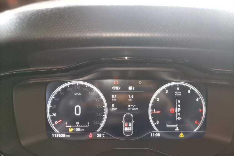 Used Lynk & Co 02 2019 1.5T DCT Two-Wheel Drive Sporty Version China VI Standard Instrument Cluster
