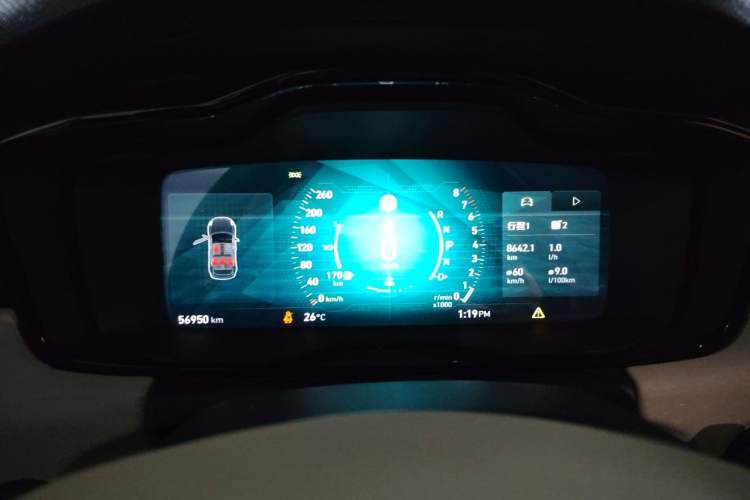 Used Lynk & Co 02 2019 1.5T DCT Two-Wheel Drive Shine Pro Edition China VI Standard Instrument Cluster