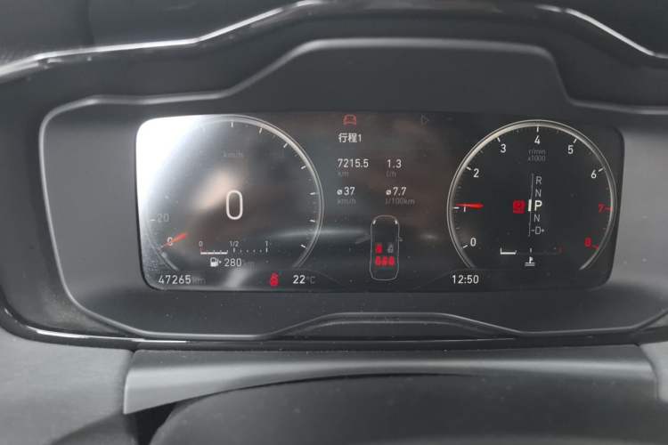 Used Lynk & Co 02 2019 1.5T DCT Two-Wheel Drive Sporty Version China VI Standard Instrument Cluster