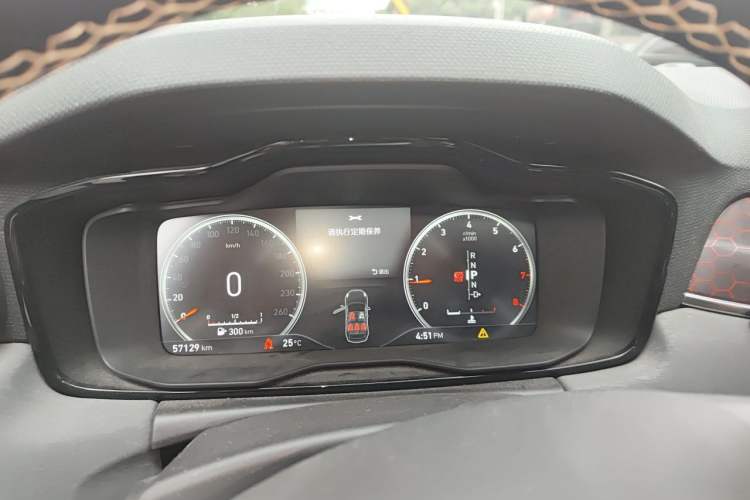 Used Lynk & Co 02 2019 1.5T DCT Two-Wheel Drive Pro Edition China VI Standard Instrument Cluster