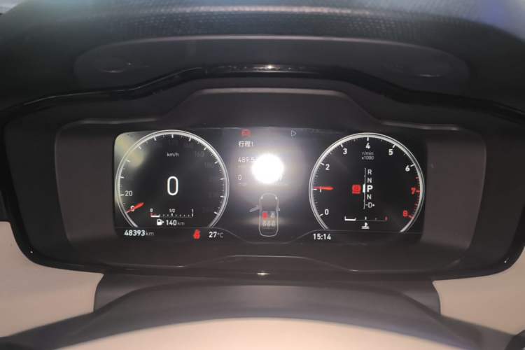 Used Lynk & Co 02 2019 1.5T DCT Two-Wheel Drive Zhaoban Version China VI Standard Instrument Cluster