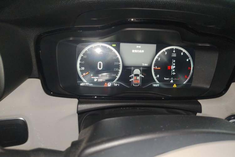 Used Lynk & Co 02 2019 1.5T DCT Two-Wheel Drive Shine Pro Edition China VI Standard Instrument Cluster
