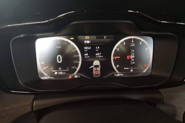 Used Lynk & Co 02 2019 1.5T DCT Two-Wheel Drive Pro Edition China VI Standard Instrument Cluster