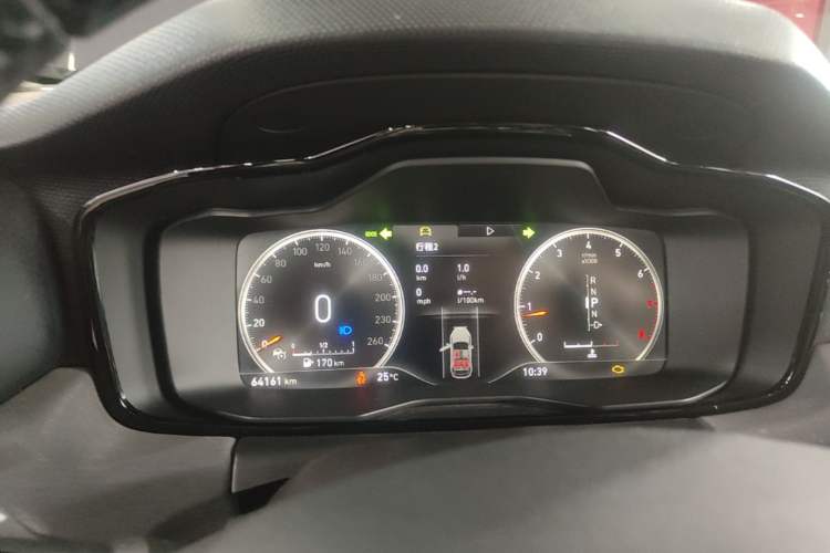 Used Lynk & Co 02 2019 High-Energy Edition 2.0T Automatic Two-Wheel Drive Shine Pro Edition China VI Standard Instrument Cluster