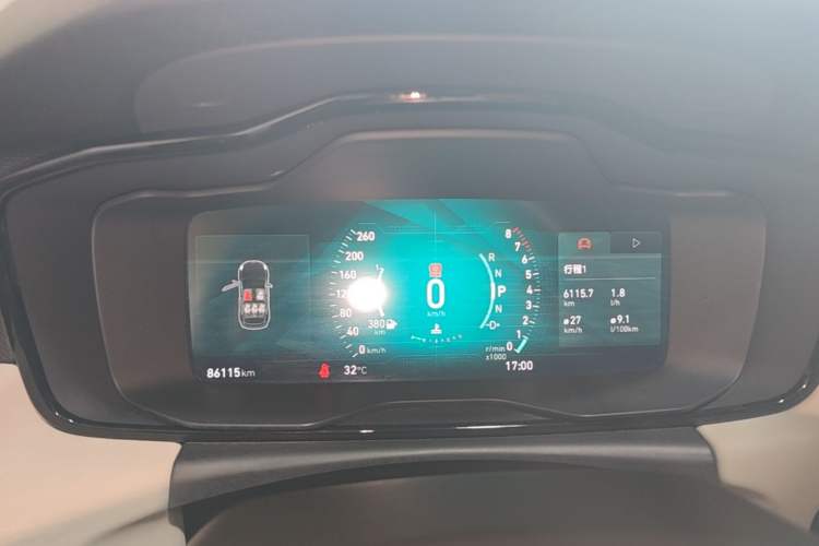 Used Lynk & Co 02 2019 1.5T DCT Two-Wheel Drive Zhaoban Version China VI Standard Instrument Cluster