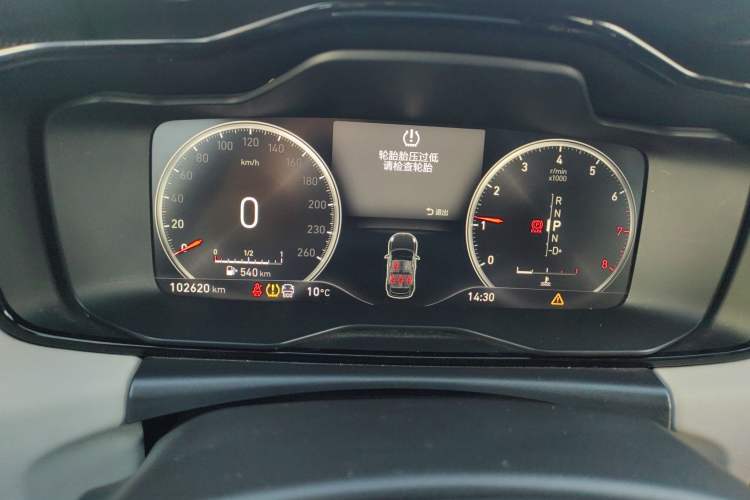 Used Lynk & Co 02 2019 1.5T DCT Two-Wheel Drive Shine Pro Edition China VI Standard Instrument Cluster