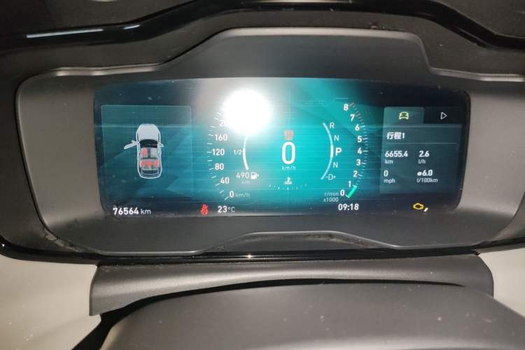 Used Lynk & Co 02 2019 1.5T DCT Two-Wheel Drive Shine Pro Edition China VI Standard Instrument Cluster