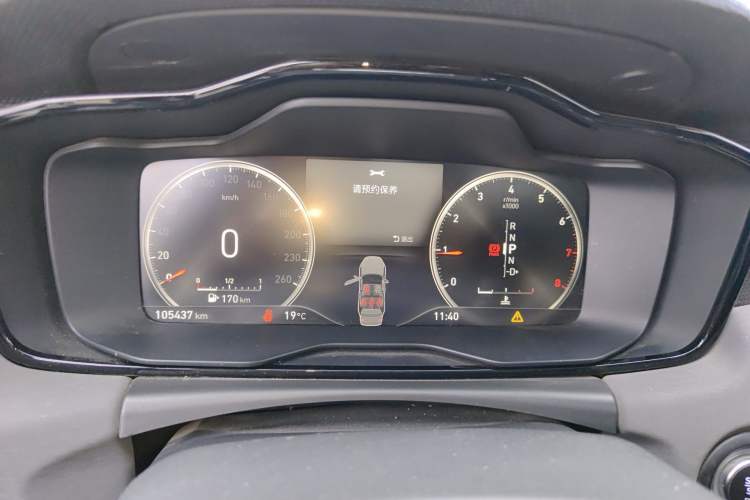 Used Lynk & Co 02 2019 1.5T DCT Two-Wheel Drive Pro Edition China VI Standard Instrument Cluster