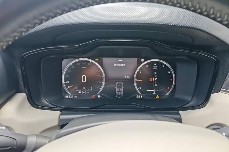 Used Lynk & Co 02 2019 1.5T DCT Two-Wheel Drive Shine Pro Edition China VI Standard Instrument Cluster