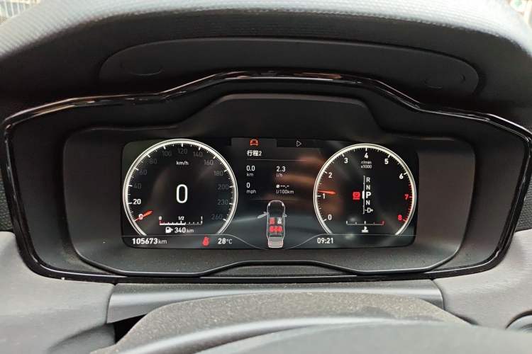 Used Lynk & Co 02 2019 1.5T DCT Two-Wheel Drive Sporty Version China VI Standard Instrument Cluster