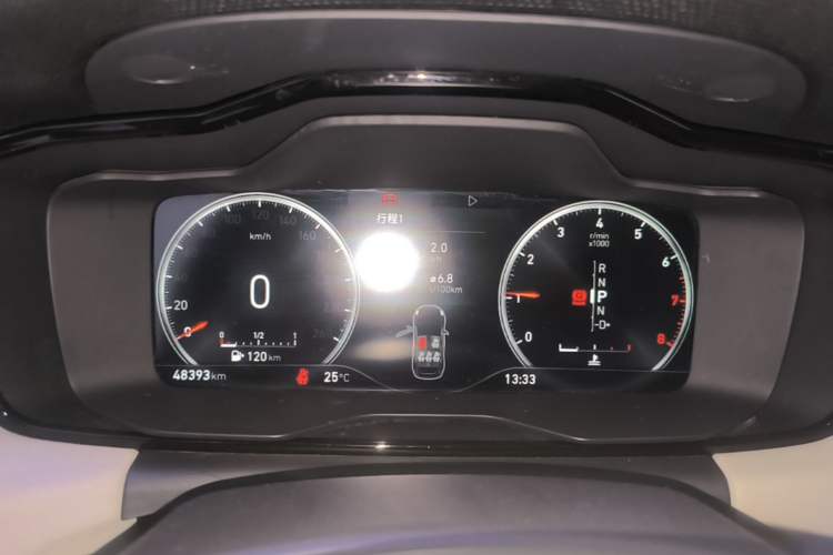 Used Lynk & Co 02 2019 1.5T DCT Two-Wheel Drive Zhaoban Version China VI Standard Instrument Cluster