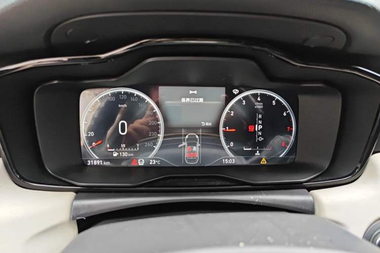 Used Lynk & Co 02 2019 1.5T DCT Two-Wheel Drive Shine Pro Edition China VI Standard Instrument Cluster