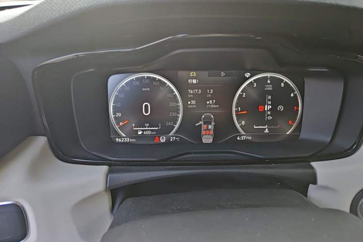Used Lynk & Co 02 2019 High-Energy Edition 2.0T Automatic Two-Wheel Drive Shine Pro Edition China VI Standard Instrument Cluster