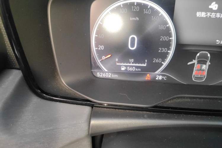 Used Lynk & Co 02 2019 1.5T DCT Two-Wheel Drive Sporty Version China VI Standard Odometer Close Up