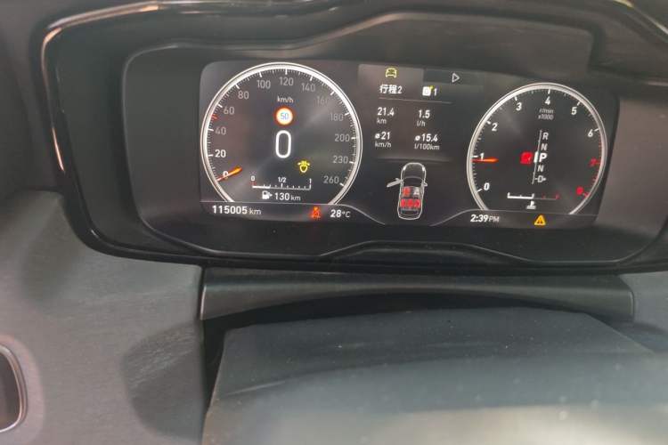 Used Lynk & Co 02 2019 1.5T DCT Two-Wheel Drive Pro Edition China VI Standard Odometer Close Up