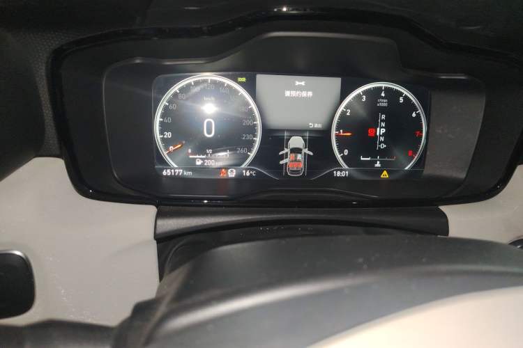 Used Lynk & Co 02 2019 1.5T DCT Two-Wheel Drive Shine Pro Edition China VI Standard Odometer Close Up
