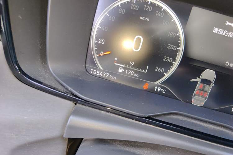 Used Lynk & Co 02 2019 1.5T DCT Two-Wheel Drive Pro Edition China VI Standard Odometer Close Up