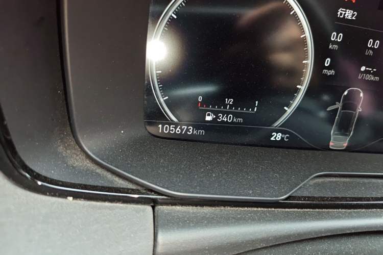 Used Lynk & Co 02 2019 1.5T DCT Two-Wheel Drive Sporty Version China VI Standard Odometer Close Up