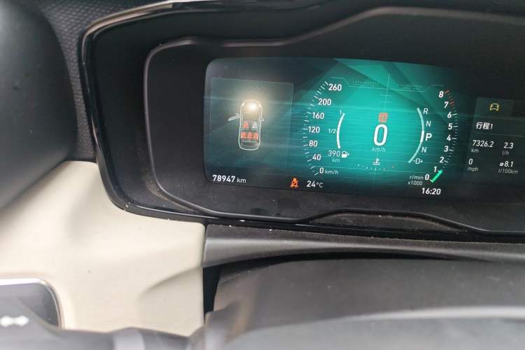 Used Lynk & Co 02 2019 1.5T DCT Two-Wheel Drive Shine Pro Edition China VI Standard Odometer Close Up