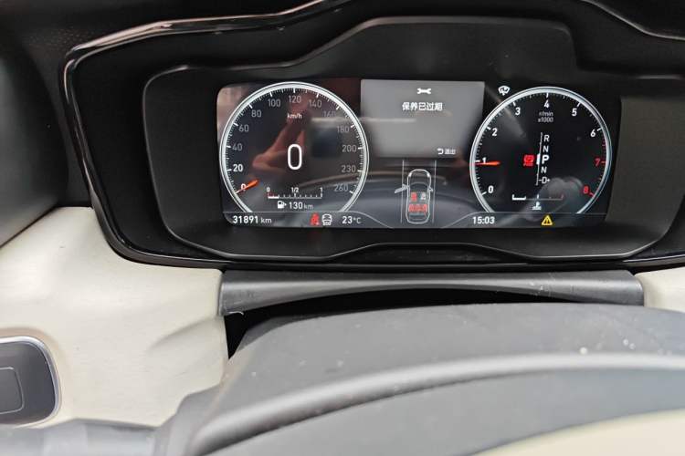 Used Lynk & Co 02 2019 1.5T DCT Two-Wheel Drive Shine Pro Edition China VI Standard Odometer Close Up