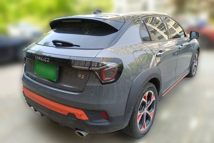 Used Lynk & Co 02 2019 1.5T DCT Two-Wheel Drive Shine Pro Edition China VI Standard Rear Right 45 Deg
