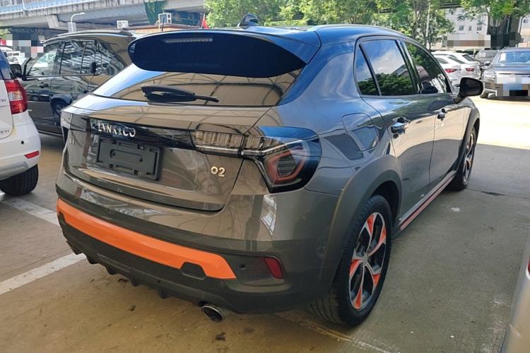 Used Lynk & Co 02 2019 High-Energy Edition 2.0T Automatic Two-Wheel Drive Shine Pro Edition China VI Standard Rear Right 45 Deg