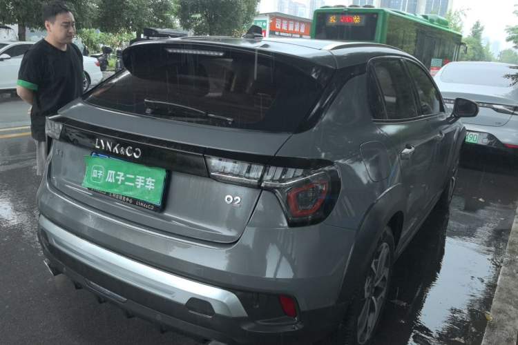Used Lynk & Co 02 2019 1.5T DCT Two-Wheel Drive Sporty Version China VI Standard Rear Right 45 Deg