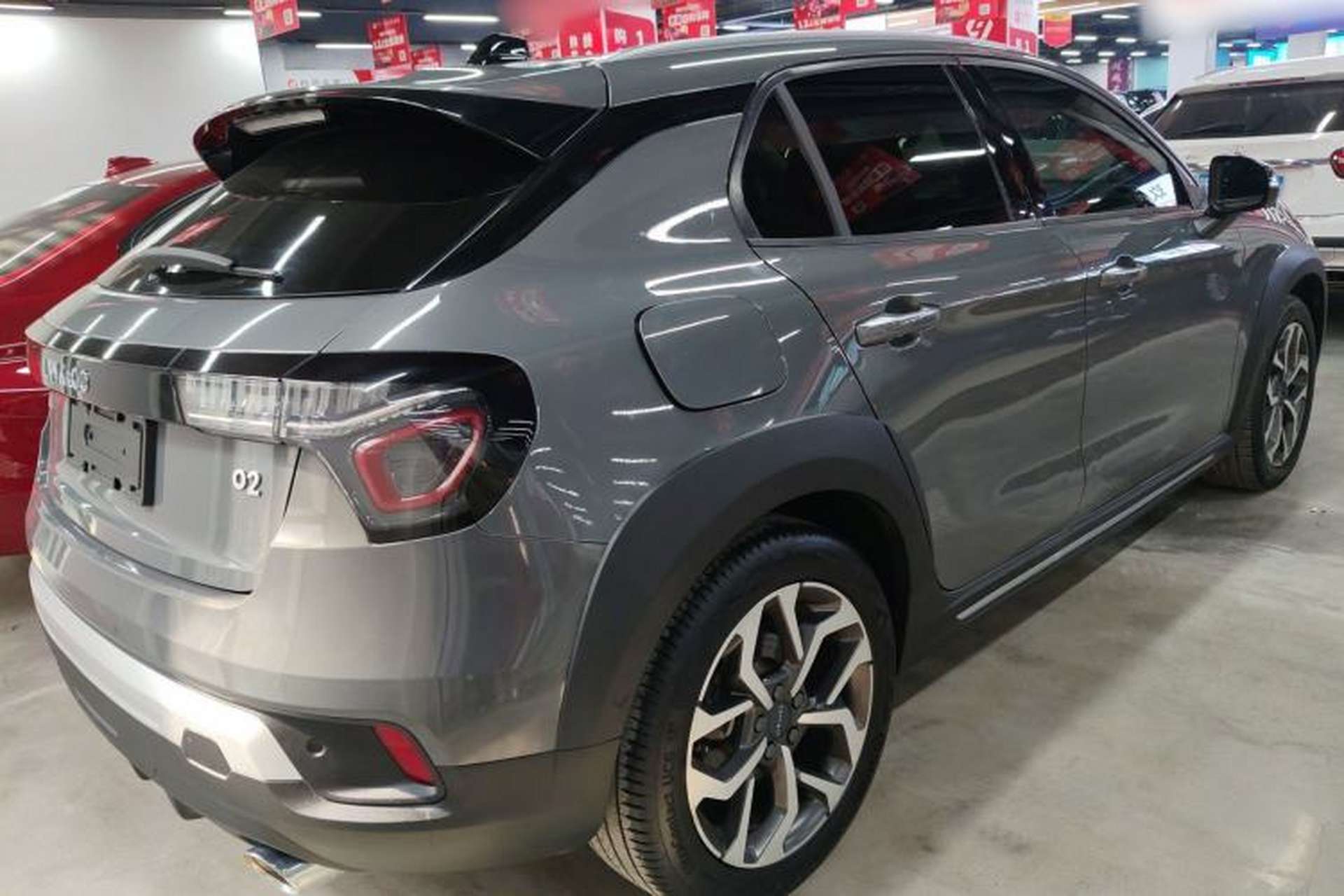 Used Lynk & Co 02 2019 1.5T DCT Two-Wheel Drive Pro Edition China VI Standard Rear Right 45 Deg