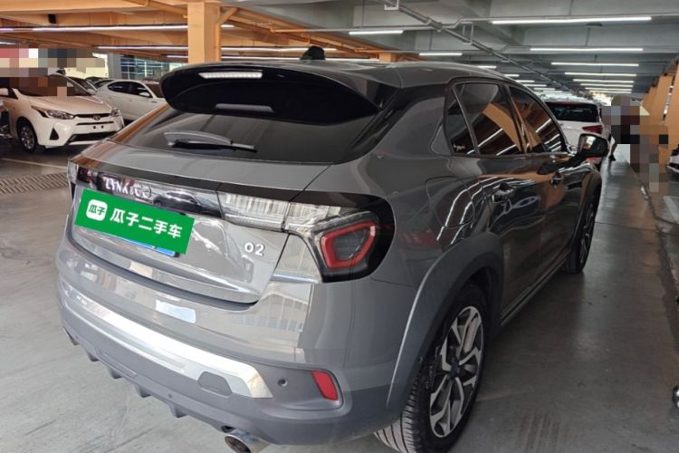 Used Lynk & Co 02 2019 High-Energy Edition 2.0T Automatic Two-Wheel Drive Pro Version China VI Standard Rear Right 45 Deg