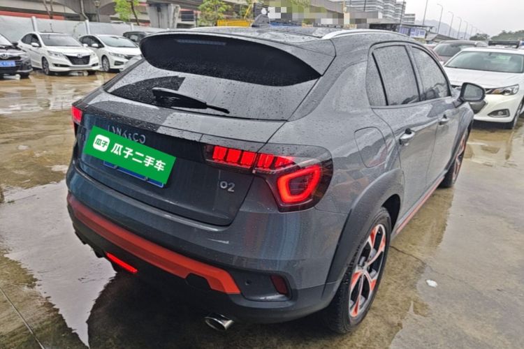 Used Lynk & Co 02 2019 1.5T DCT Two-Wheel Drive Shine Pro Edition China VI Standard Rear Right 45 Deg