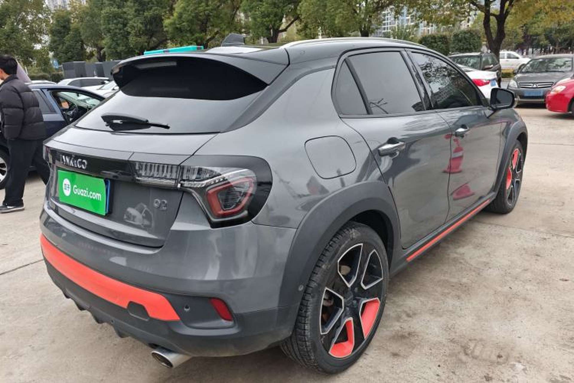 Used Lynk & Co 02 2019 High-Energy Edition 2.0T Automatic Two-Wheel Drive Shine Pro Edition China VI Standard Rear Right 45 Deg