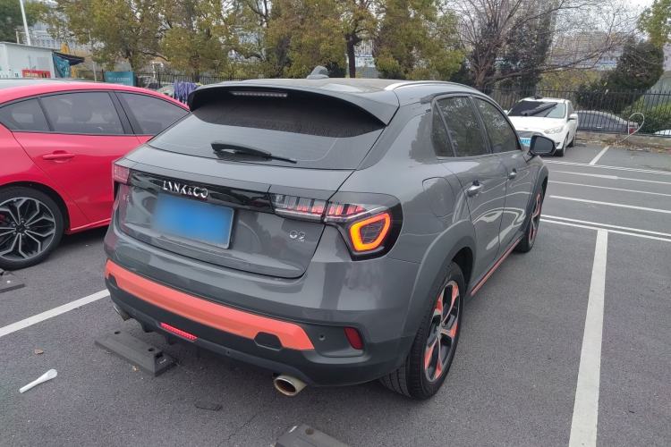 Used Lynk & Co 02 2019 1.5T DCT Two-Wheel Drive Zhaoban Version China VI Standard Rear Right 45 Deg