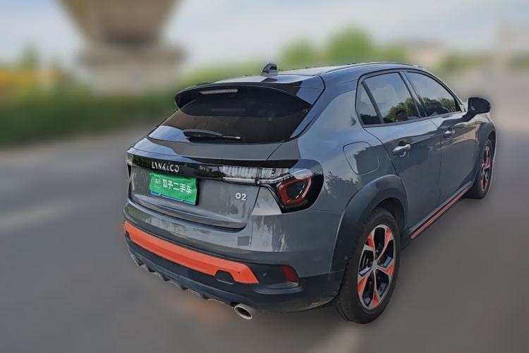 Used Lynk & Co 02 2019 1.5T DCT Two-Wheel Drive Shine Pro Edition China VI Standard Rear Right 45 Deg