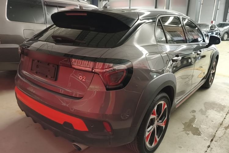 Used Lynk & Co 02 2019 High-Energy Edition 2.0T Automatic Two-Wheel Drive Zhaoban Model China VI Standard Rear Right 45 Deg